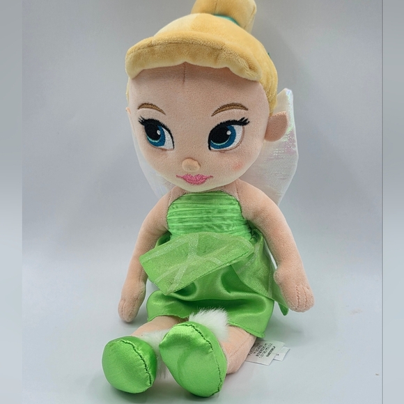 Disney Store Tinkerbell Fairy Peter Pan Toddler Plush Doll - Picture 2 of 9